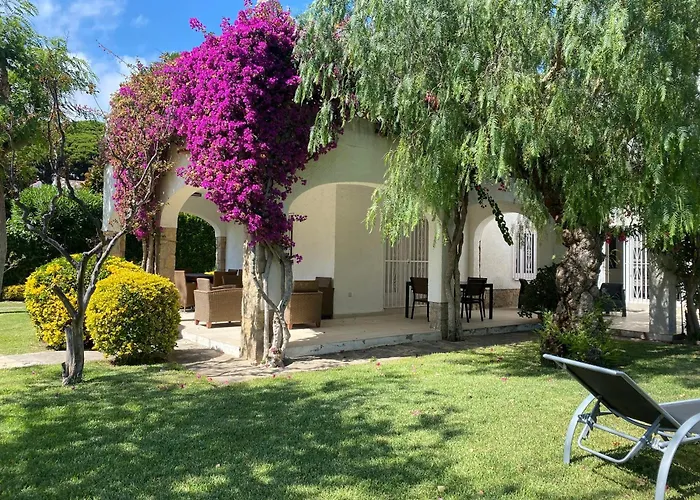 Villa Alquiler En La Playa De 10 Personas Con Ac, Parking Y Wifi *
